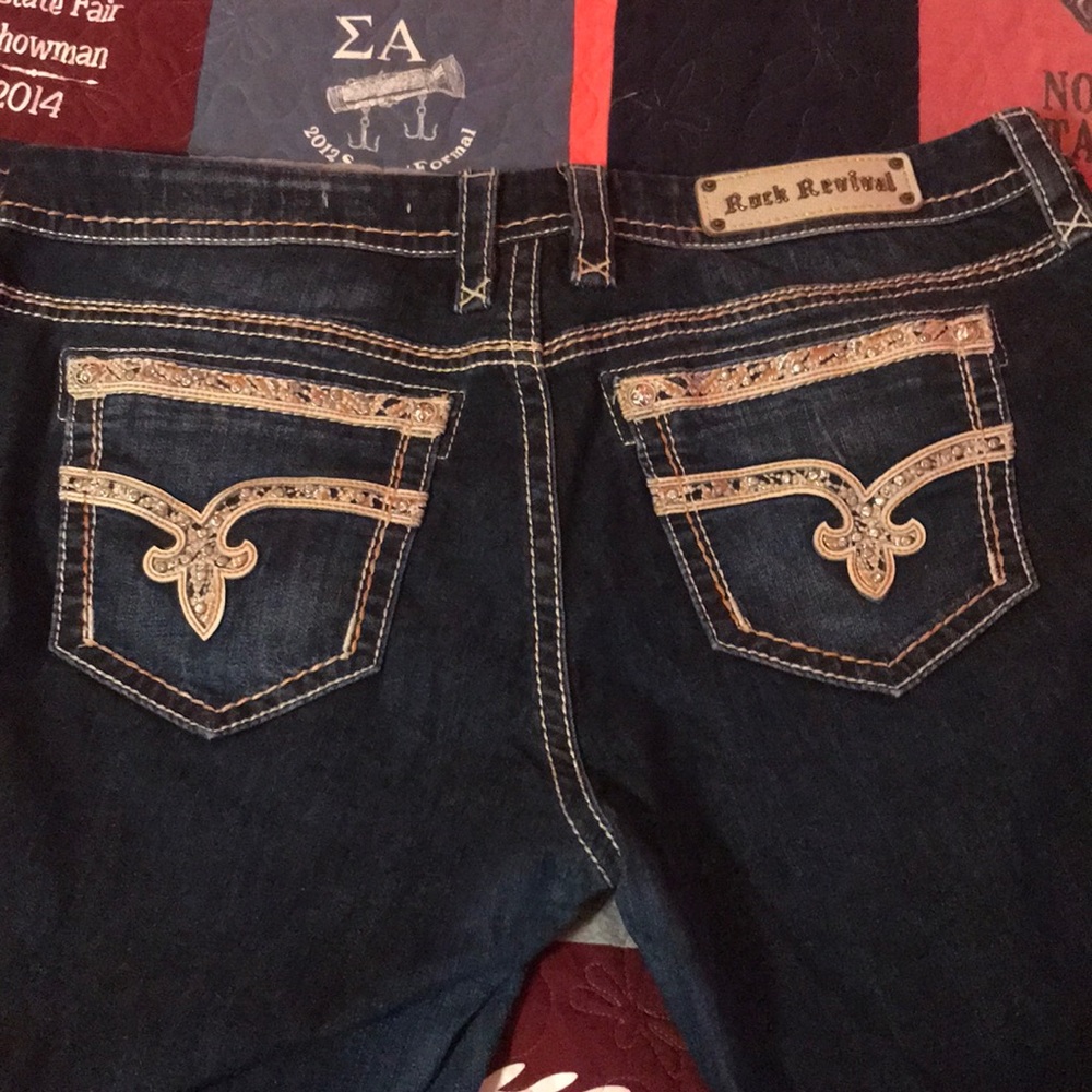 Rock Revival Easy Boot Sherry Jeans
